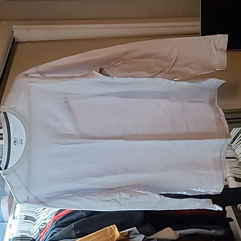 Brand new Men's L Athletic Works white long sleeve